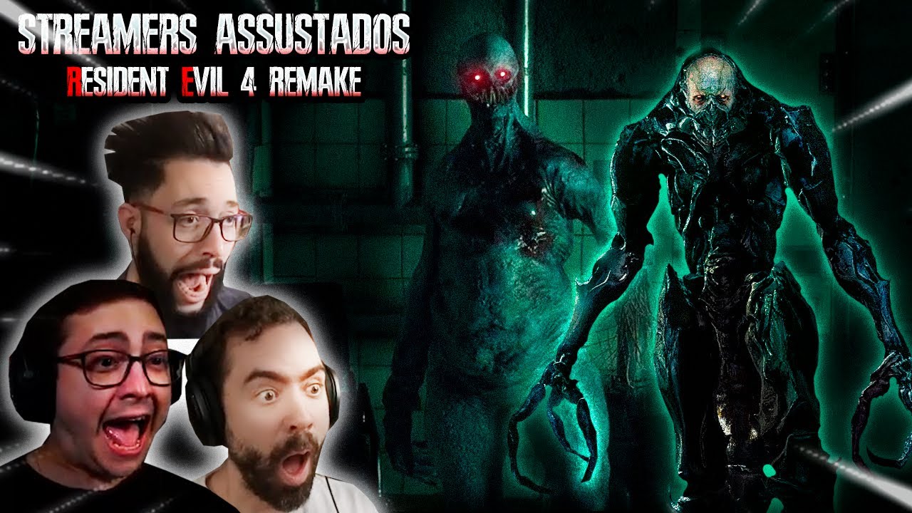 STREAMERS APAVORADOS E TOMANDO SUSTOS  GARRADOR VERDUGO E REGENERATOR RESIDENT EVIL 4 REMAKE #7