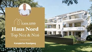 Download the video "CASA LEND | Haus Nord – Wohnung N02 EG mit Garten & N06 DG mit Galerie – Kompletter Rundgang"