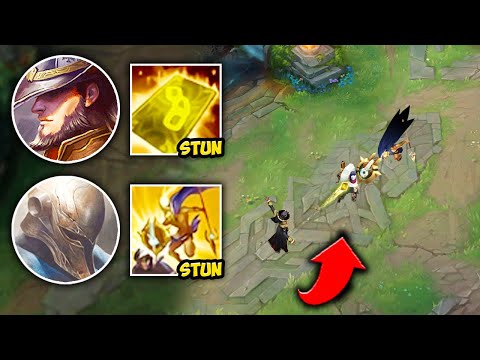 WE RAN THE POINT AND CLICK STUN COMP BOT LANE! (THIS GAME WAS CRAZY) - League of Legends