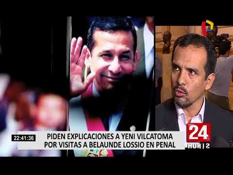 Piden explicaciones a Vilcatoma por visitas a Belaunde Lossio en penal