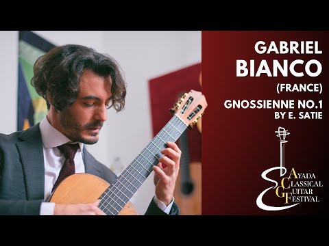 Gabriel Bianco | Gnossienne No.1 - Erik Satie | Ayada Classical Guitar Festival 2024