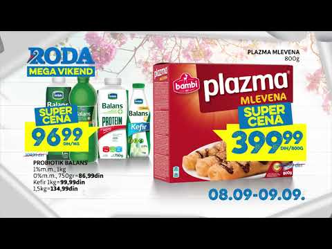 Roda I Mega vikend 8.09 - 9.09.2018.