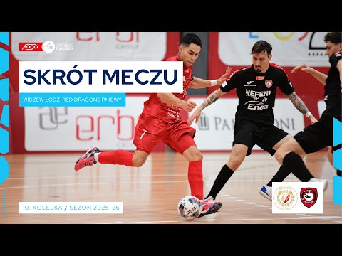 Widzew Łódź - Red Dragons Pniewy 2:7 SKRÓT | 10. kolejka (2025/26)