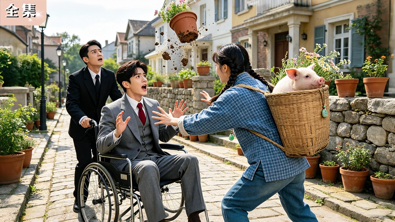 剛進城的村丫頭一個舉動救下殘疾男人一命，誰料他竟是權勢滔天的首富總裁！隔天豪車堵滿村口接她回豪宅捧在心尖！#總裁 #甜寵 #熱門短劇 #drama #chinesedrama