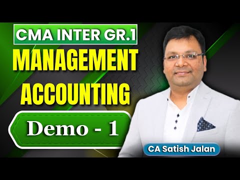 Introduction to Management Account By CA Satish Jalan