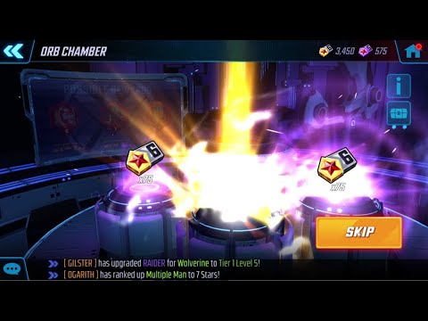 Huge 7 Red Pull | Red Star Orb Opening - Marvel Strike Force ( thanks for over 500 veiws )