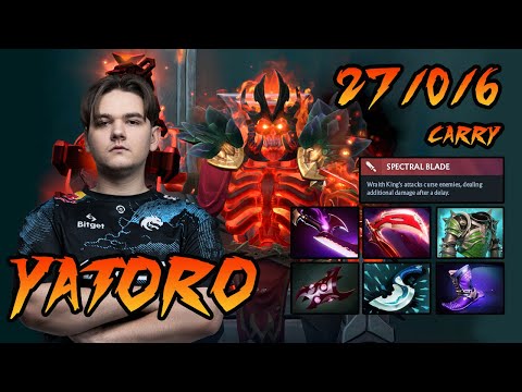 Yatoro Wraith King Carry | One-Hit Kill Domination - Dota 2 Gameplay