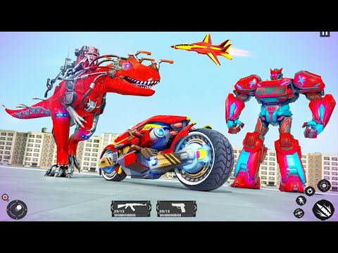 Dino Robot Car Game : Flying Robot transforming game | Robot Game 2021 | new Robot gameplay #2