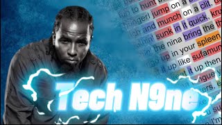 Tech N9ne is feeling Hunterish (Rhymes Highlighted)