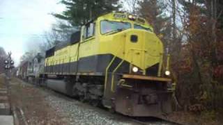 preview picture of video 'Beautiful Horn: NYS&W 4054 Susie-Q leads NECR 324 South'