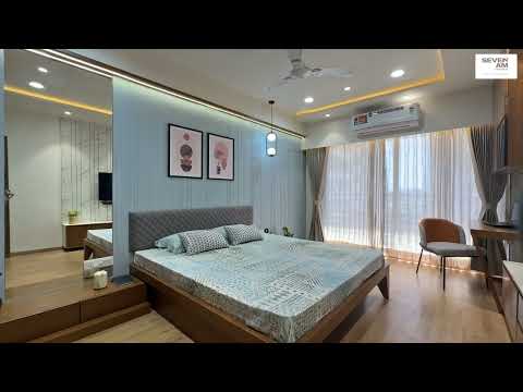 Atishay Shivalaya 2 | Wooden Elegance Meets Modern Living | Gandhinagar Home Interior Tour