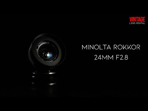 Minolta Rokkor • MC 24mm F2.8 | LENS TEST [4K]