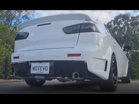 Installing Xforce Axel Back Exhaust on 2010 Mitsubishi Lancer CJ
