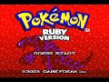 Pokémon Ruby Randomiser Playthrough Longplay
