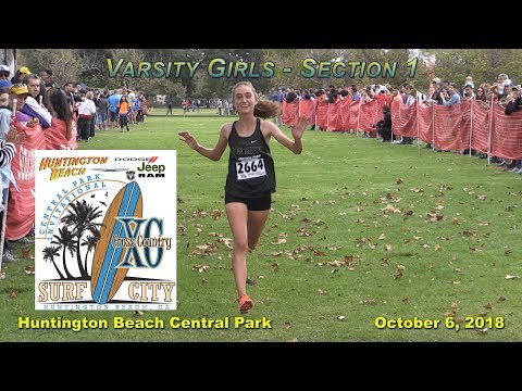 2018 XC - Central Park Invtl - 3 (Varsity Girls, Section 1)