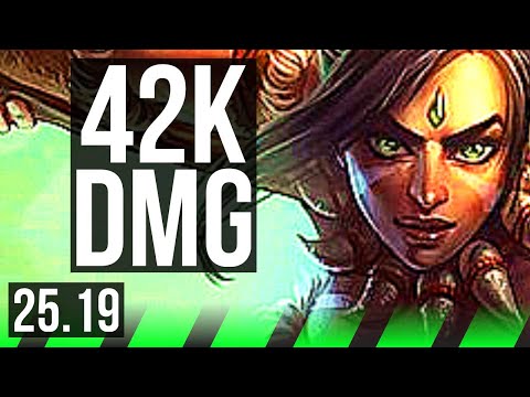 NIDALEE vs SYLAS (JGL) | 42k DMG, 4k comeback, 19/4/9, Godlike | JP Challenger | 25.19