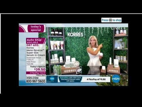 LIZ FOLCE AND COLLEEN LOPEZ  KORRES HSN 8 16 20