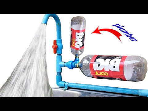 Free electricity | increase pressure in PVC pipes make strong pressure water many peoples  know !!