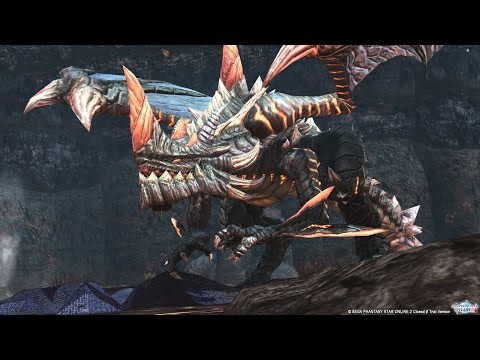 [PSO2 SEA] Hu/FI SH Vol Dragon Solo Sword Only | No Damage | Re-UpLoad