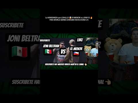 "La Venganza por Lokillo " Joni B. Vs El Menor #fms #redbullbatalla #fmsworldseries #freestyle #rap