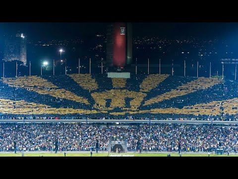 "TREMENDO MOSAICO de la REBEL | Pumas vs América CL24" Barra: La Rebel • Club: Pumas