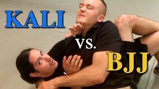 Kali Counters Brazilian Jiu Jitsu - Filipino Martial Arts vs BJJ