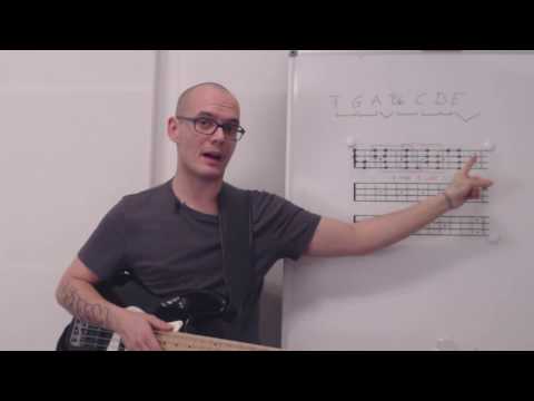 E-Bass Griffbrett lernen - Der Minikurs Griffbrettfreiheit Teil 4/4