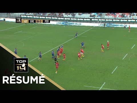 TOP 14 - Résumé  Grenoble-Perpignan: 31-22 - J5 - Saison 2018/2019