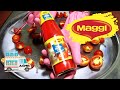 ASMR Tomato And Tomato Ketchup Ice Cream Rolls How To Make Tomato Ice Cream Roll Satisfying ASMR