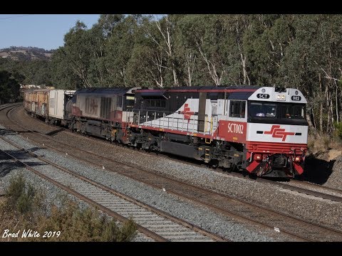 Trackside: Freight and Pass at Wandong & Broadford- 1/4/19