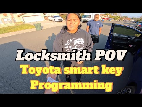 2018 Toyota Corolla Smart Key Program Camarillo CA #ToyotaCorolla #Locksmith #Camarillo #EZCarKeyz
