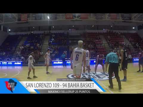 San Lorenzo vs  Bahía basket