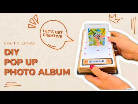 How to Make a DIY Pop-Up Photo Album Tutorial | Easy Handmade Gift Ideas