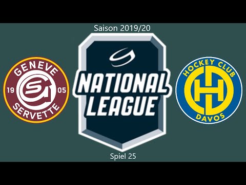 NHL20 | Geneve-Servette HC - HC Davos | Spiel 25 | National League 2019/20