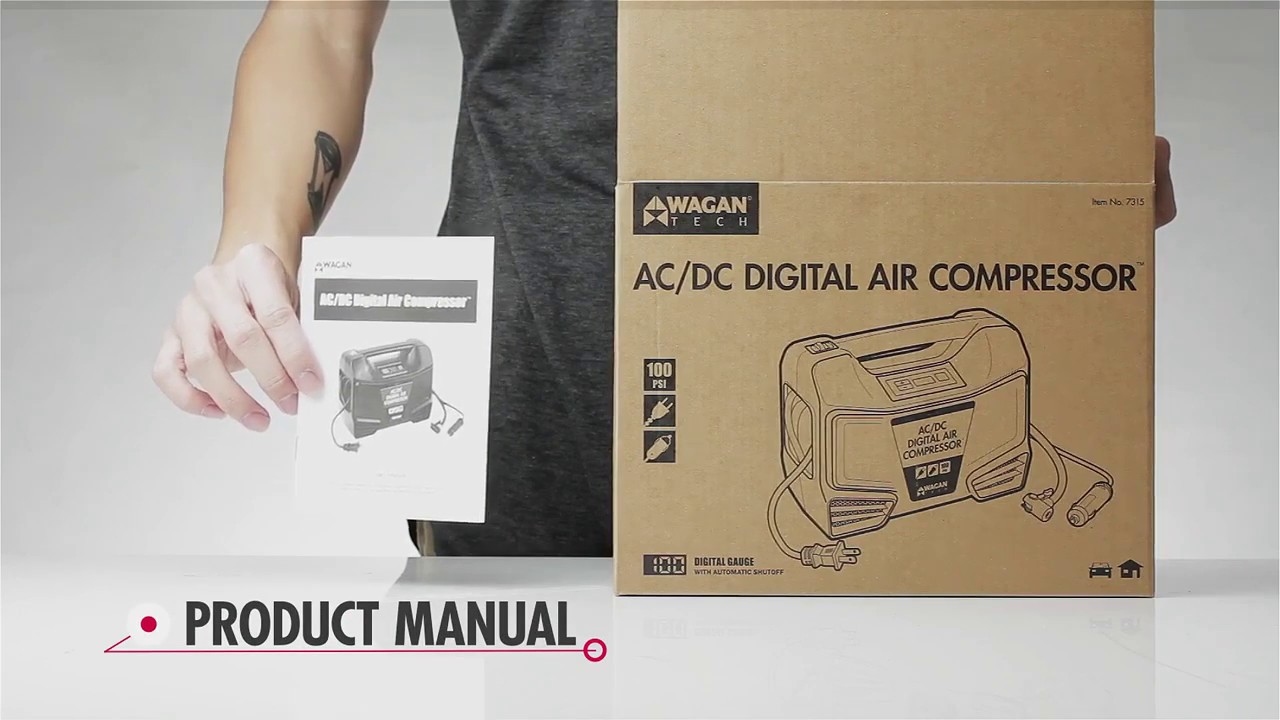 AC/DC Digital Air Compressor By Wagan Tech - Raney's Truck Parts