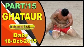 (13) Ghataur (Mohali) Kabaddi Tournament 18 Oct 2015