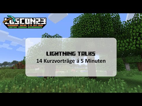 Lighting Talks auf der lernOS Convention 2023 (loscon23)