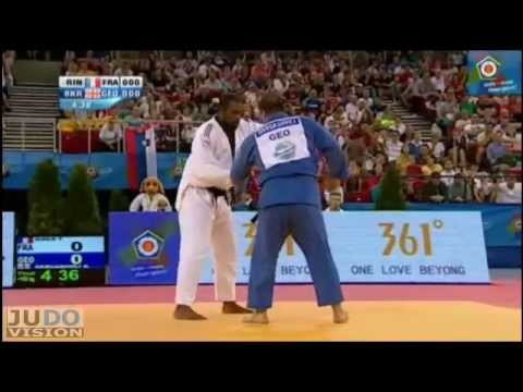 Judo European Championships 2013: Teddy RINER (FRA) - Adam OKRUASHVILI (GEO) Final [+100kg]