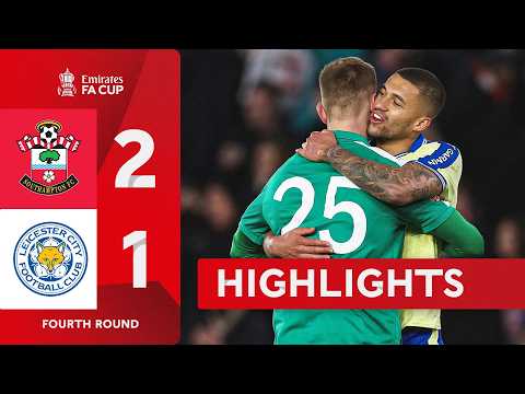 Saints win in Extra Time! 😇 | Southampton (2-1) Leicester City | Emirates FA Cup 2025-26