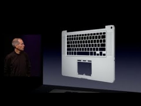 Steve Jobs introduces unibody MacBook Pro & MacBook - Apple Special Event (2008)