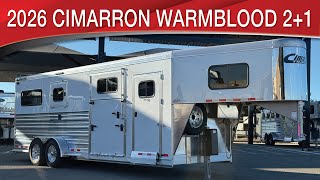 A preview image of the linked video showcasing 2026 Cimarron Norstar Warmblood 2 + 1