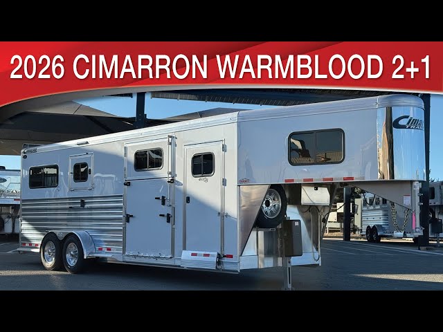 Preview image of 2026 Cimarron Norstar Warmblood 2+1 Air Ride Goosneck youtube video