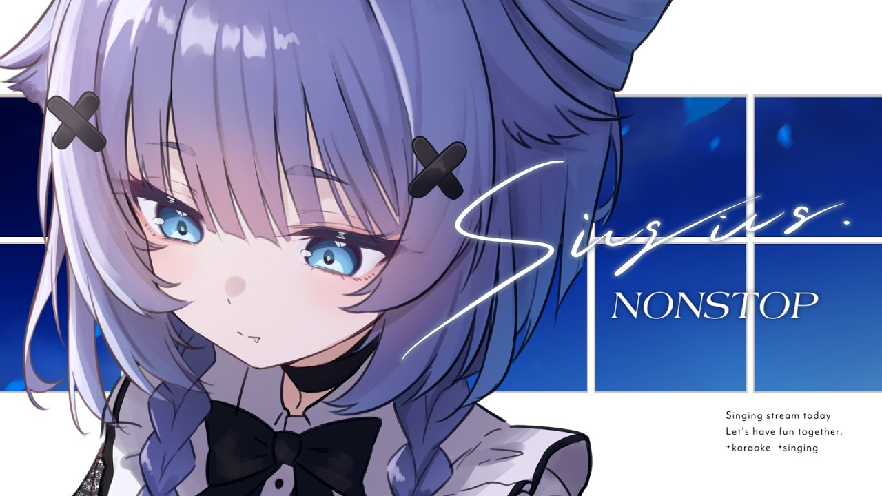 【 #歌枠 】1h NONSTOP 梶浦由記さん縛り 歌雜 Singing Stream🌙 【 yayamugi 】 #karaoke #vtuber