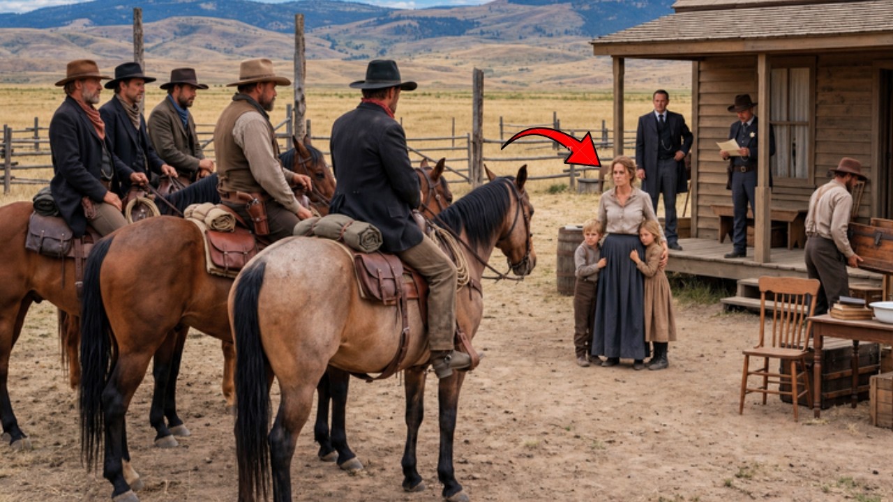 The Wild Bunch Saw a Widow Being Thrown Off Her Ranch — What They Did Stunned the Whole Town