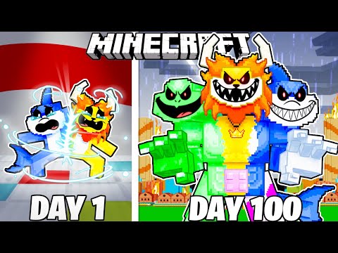 Surviving 100 Days in Hardcore Minecraft as Forgotten Critters