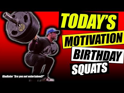 The Titan Mike O'Hearn Birthday Squats | 315 lbs for 47 reps