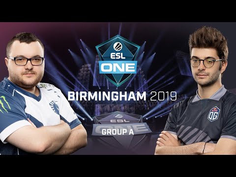 Dota2 - Team Liquid vs. OG - Game 2 - Group A - ESL One Birmingham 2019