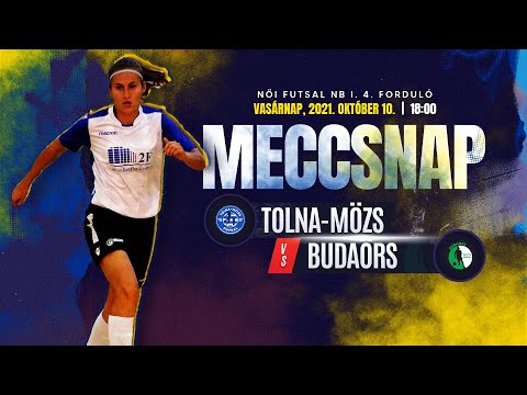 2F-BAU Tolna-Mözs - Budaörs - ENDO PLUS SERVICE || Futsal NB1 2021 || 4. forduló (élő közvetítés)