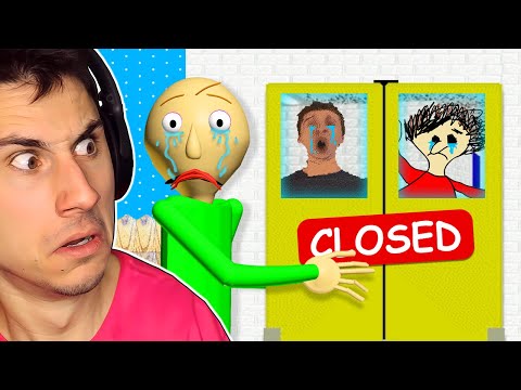 Baldi's Schoolhouse Is CLOSING FOREVER!