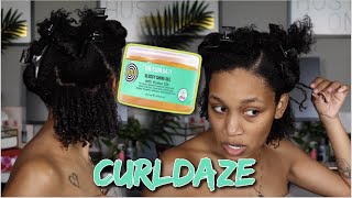 CURLDAZE GLOSSY SHINE GEL, TIK TOK MADE ME DO IT |FIRST IMPRESSIONS|